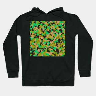 Lime Camouflage Hoodie